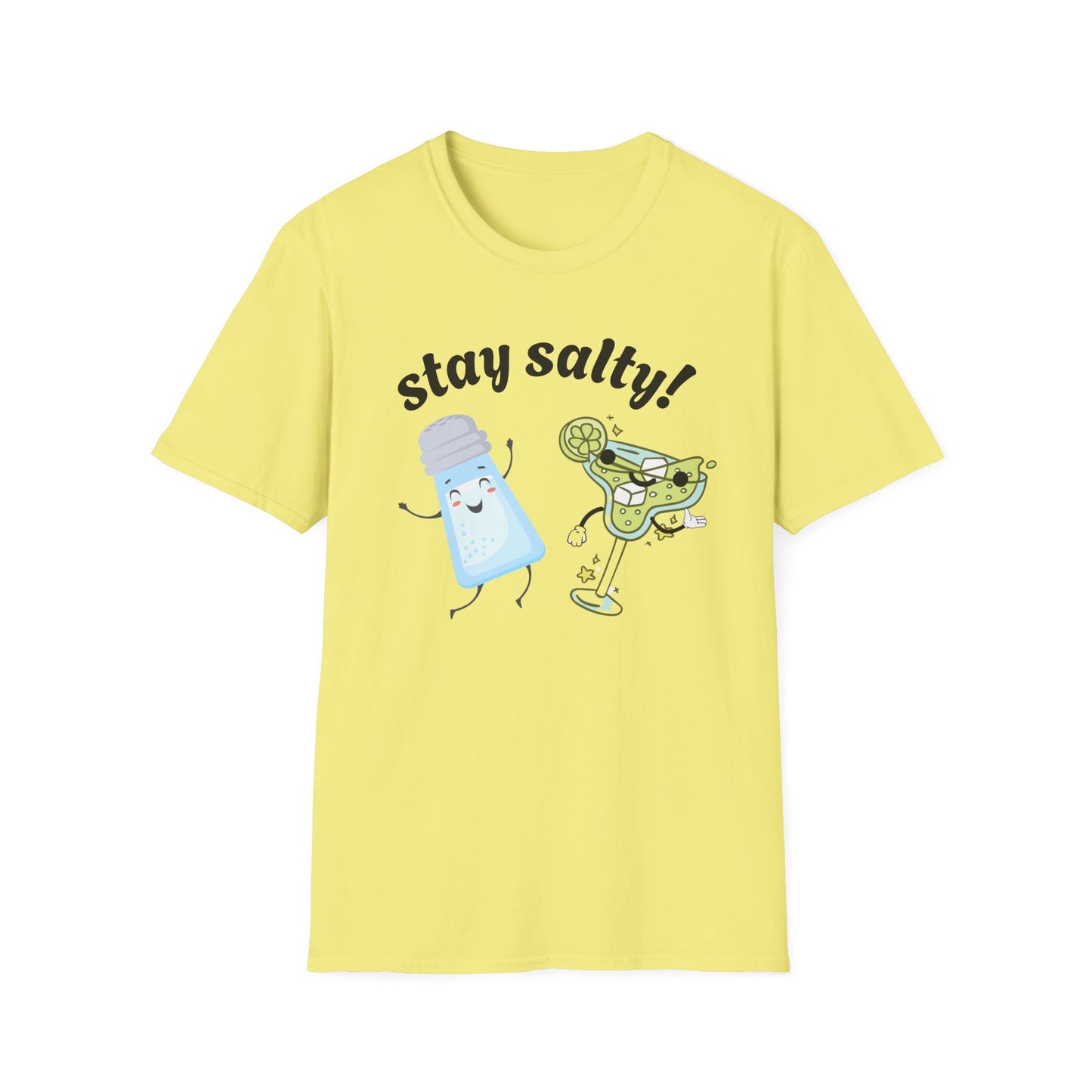 Stay Salty Unisex T-Shirt | Fun Summer Apparel, Gift for Cocktail Lovers, Humor Tee, Casual Wear, Beach Day Outfit