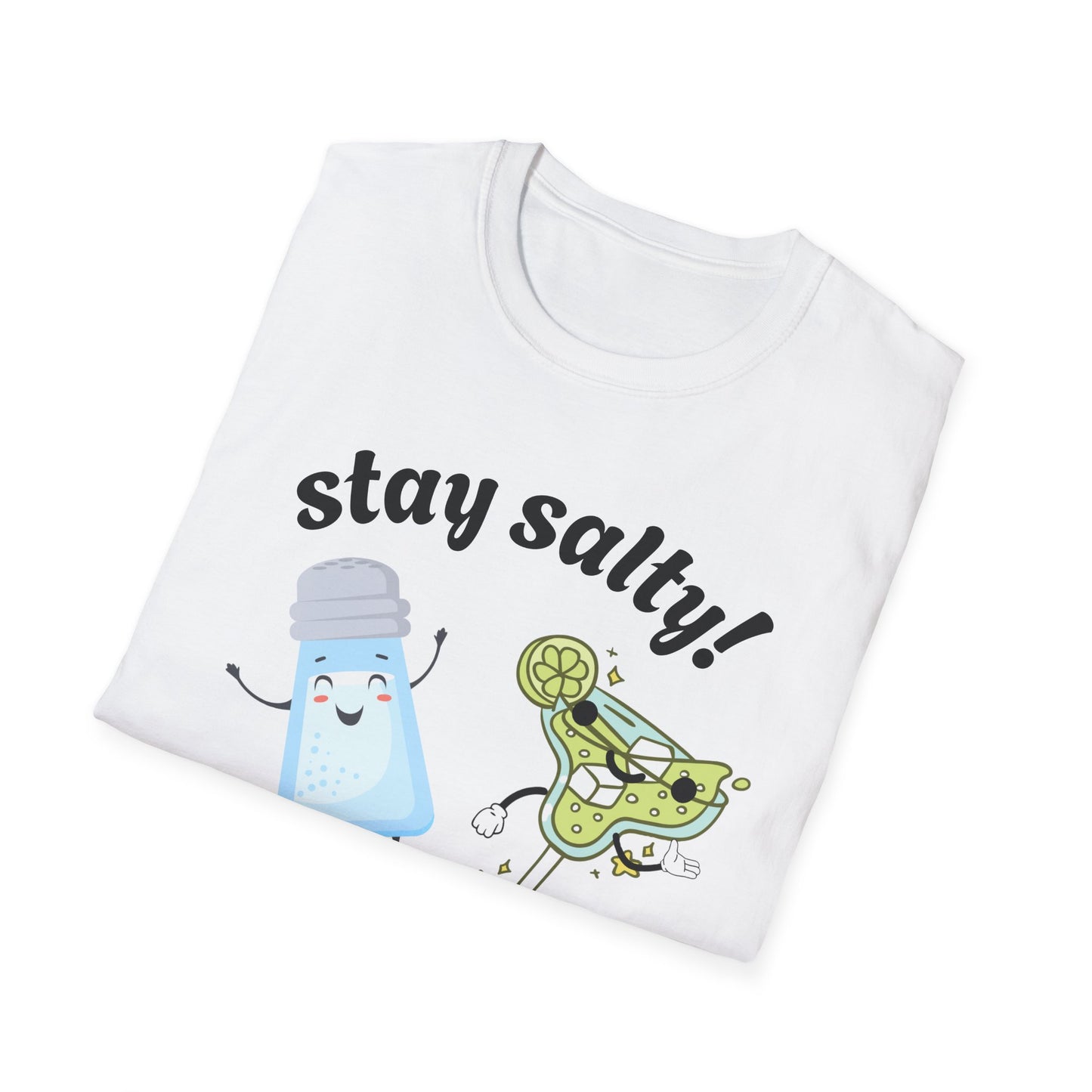 Stay Salty Unisex T-Shirt | Fun Summer Apparel, Gift for Cocktail Lovers, Humor Tee, Casual Wear, Beach Day Outfit