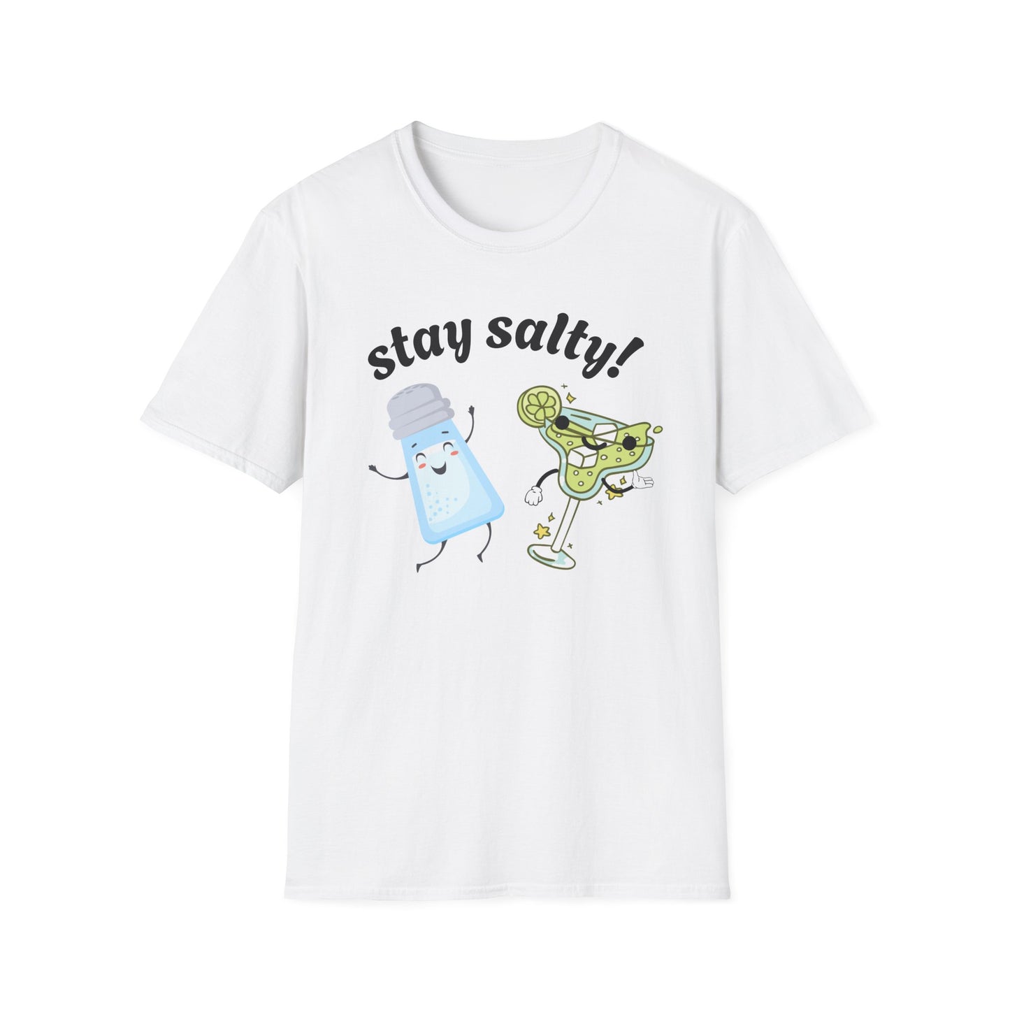 Stay Salty Unisex T-Shirt | Fun Summer Apparel, Gift for Cocktail Lovers, Humor Tee, Casual Wear, Beach Day Outfit