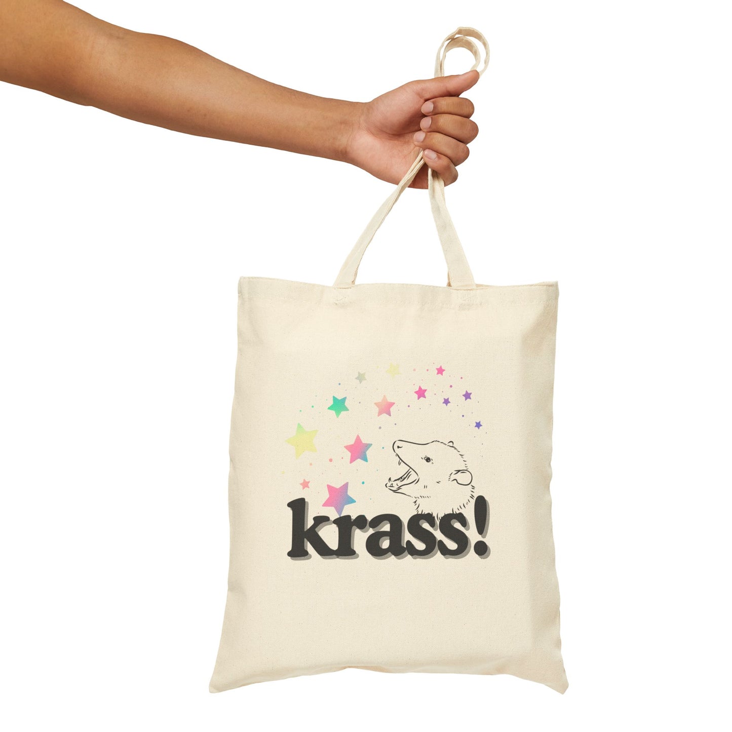 Krass - Cotton Canvas Tote Bag