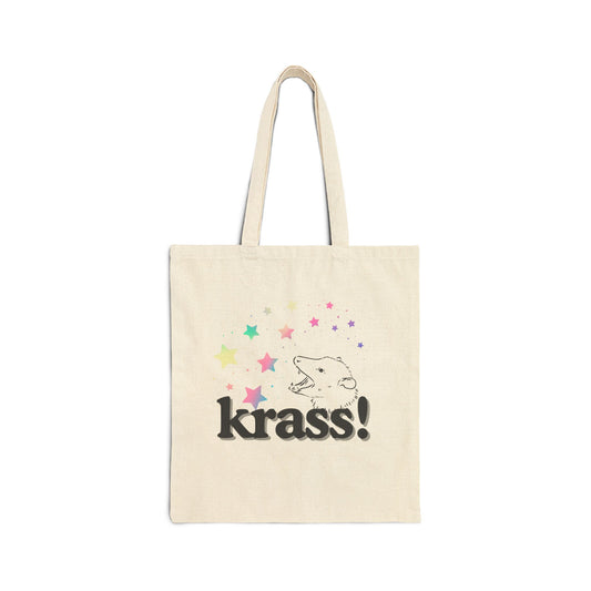 Krass - Cotton Canvas Tote Bag