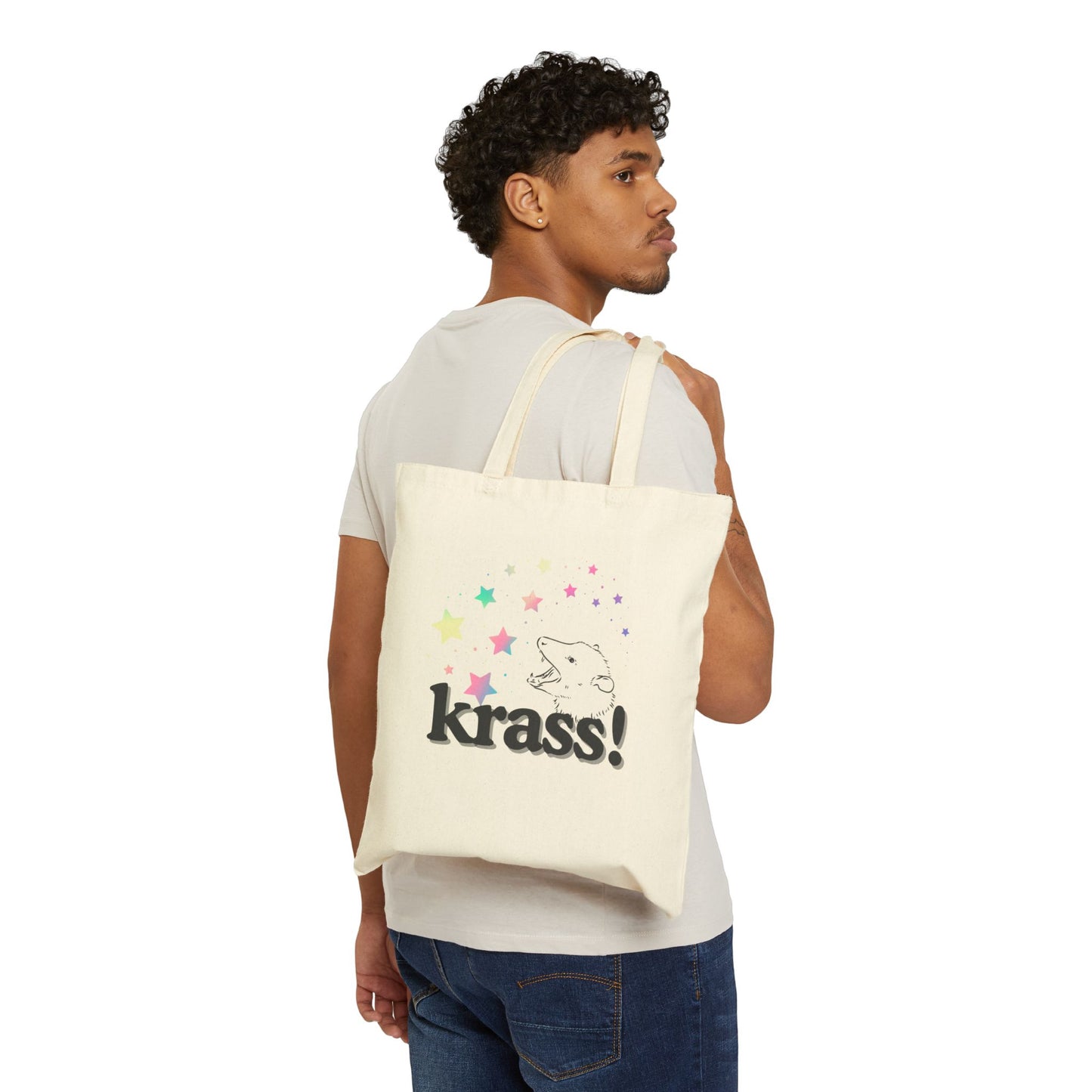 Krass - Cotton Canvas Tote Bag